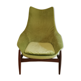Green Chair by H. W. Klein for Bramin, 1960