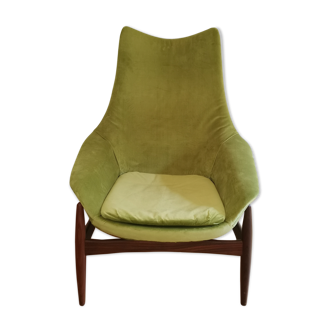 Fauteuil Vert par H. W. Klein pour Bramin, 1960