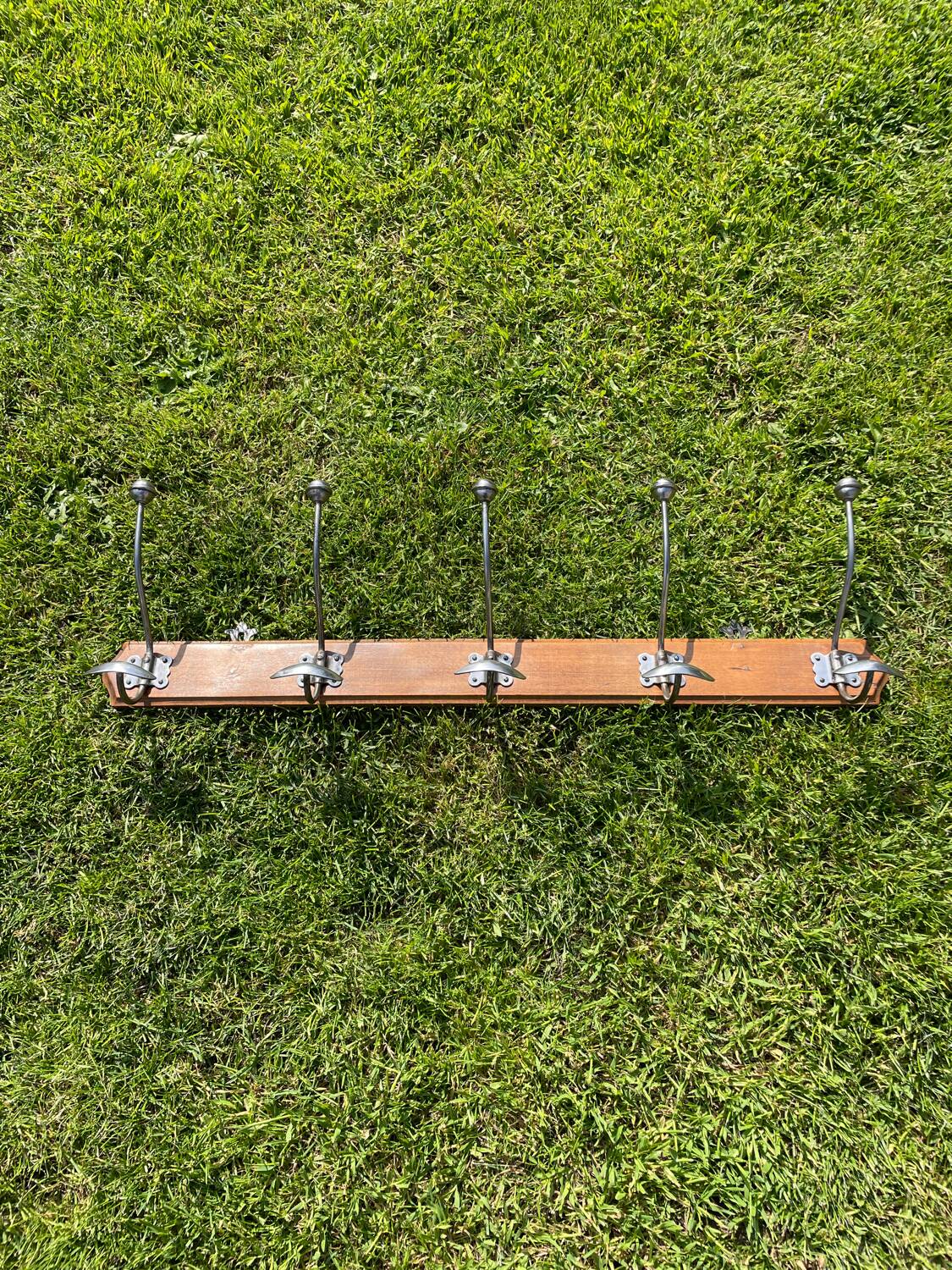 Bistro wall coat rack circa 1900