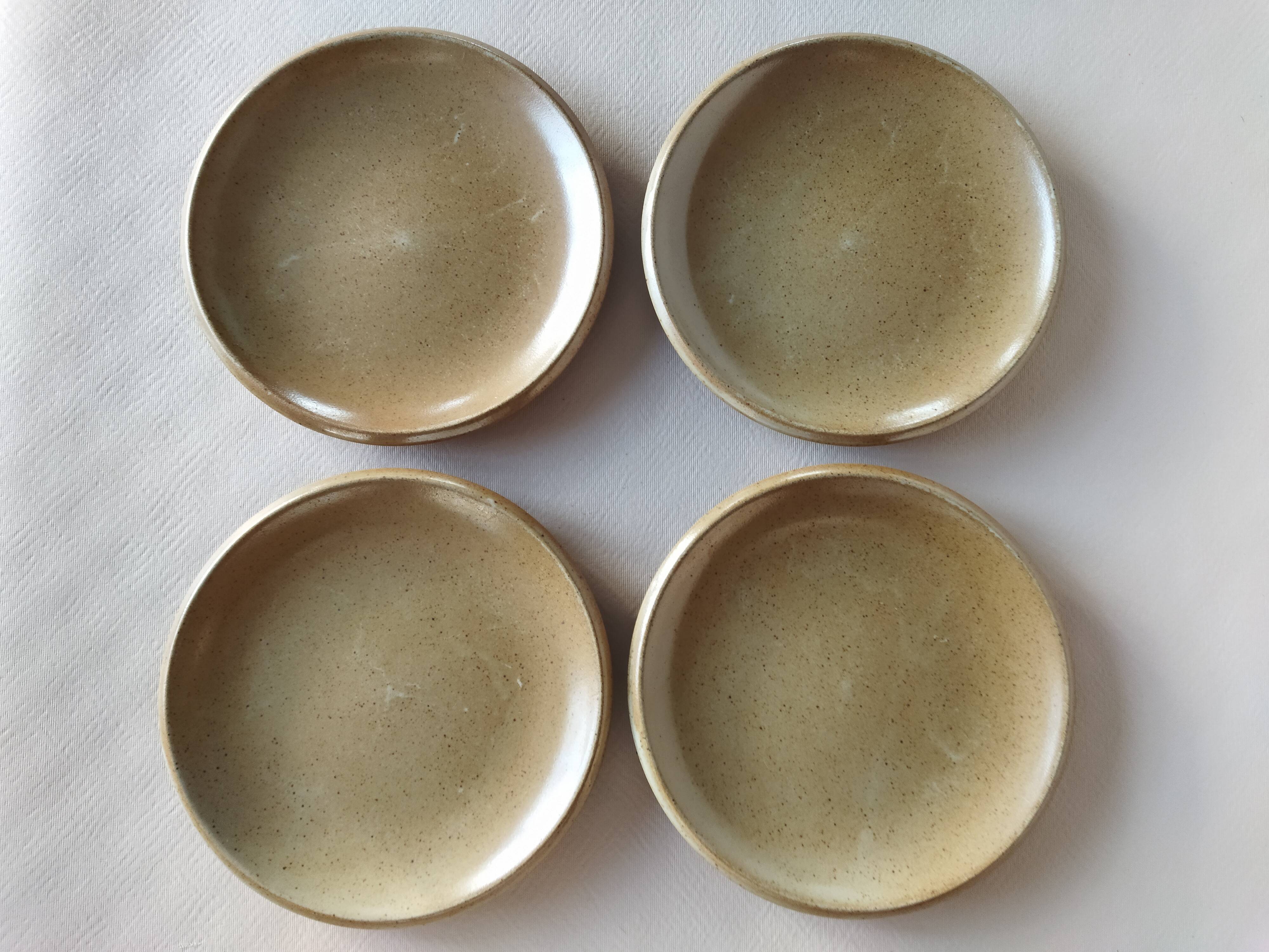 Brenne stoneware dessert plates