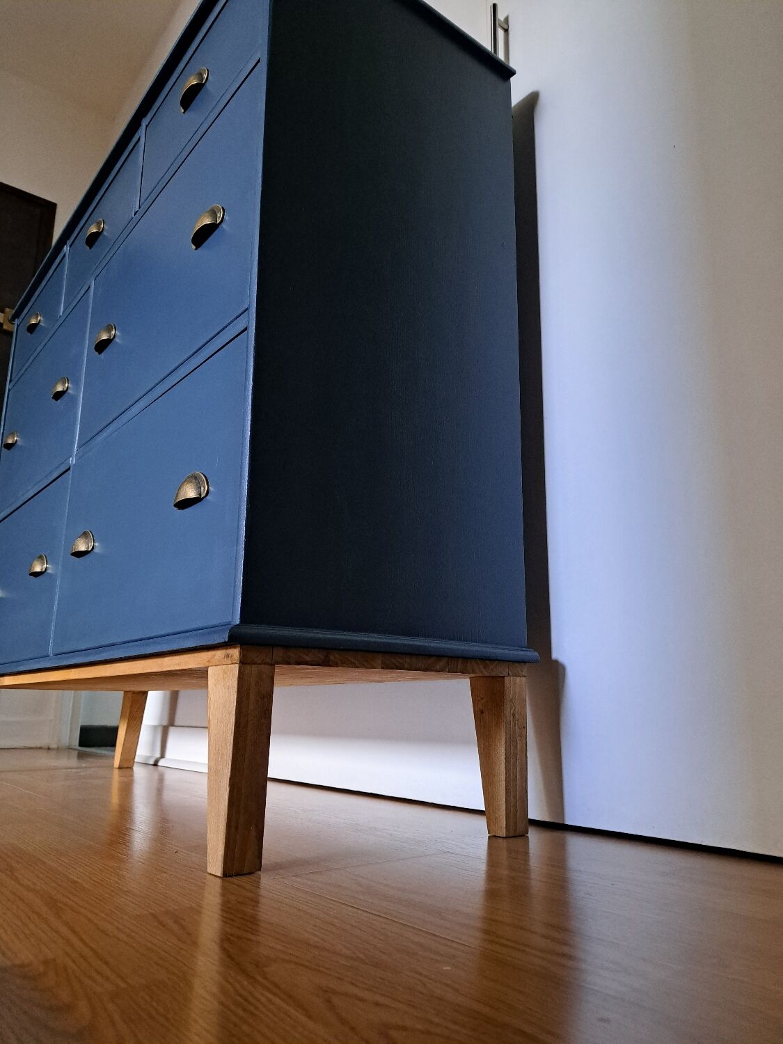 Large chest of drawers Rød Sødgren blue ganne