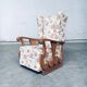 Set of High Wing Back Armchairs, 1900s