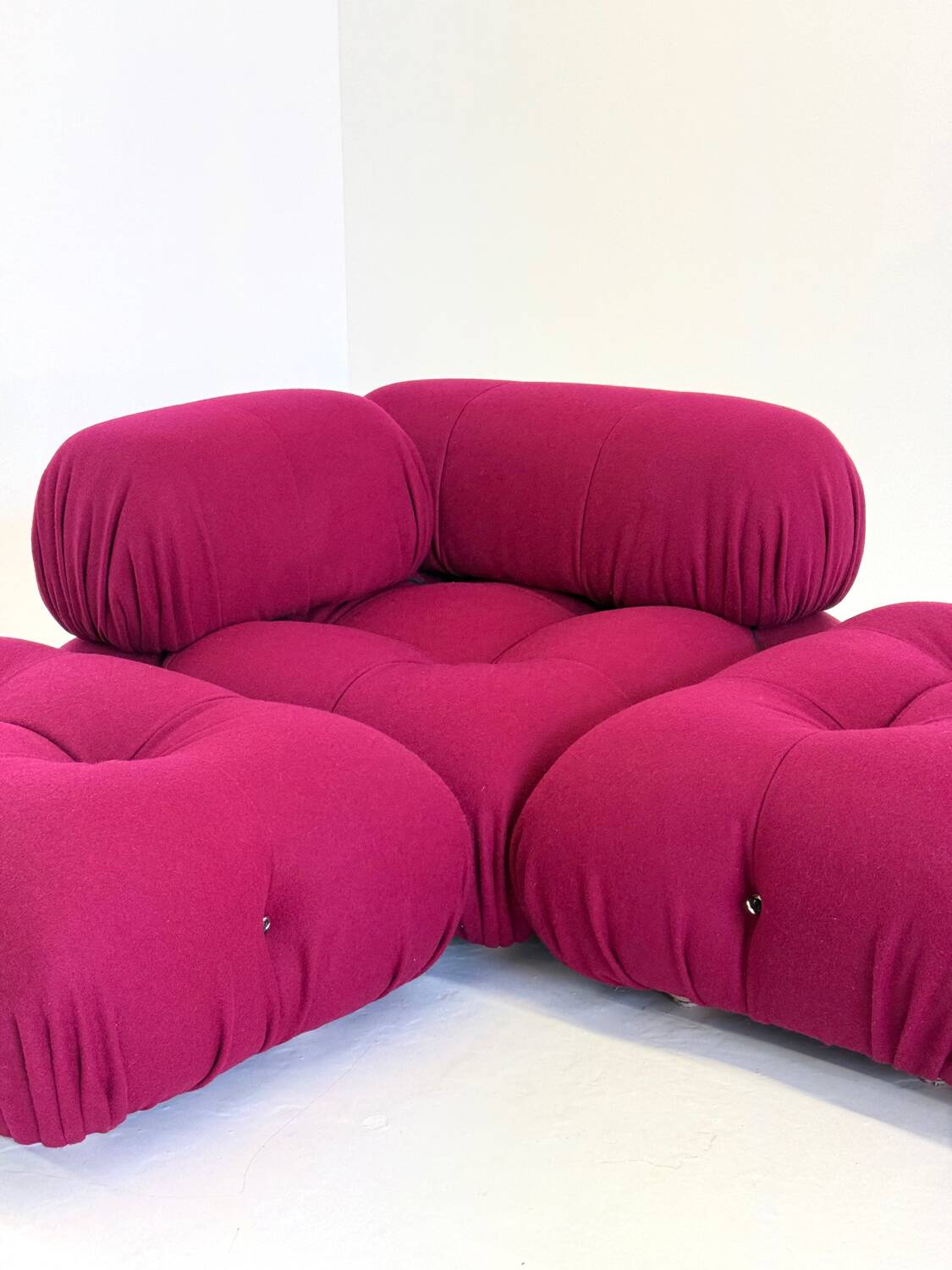 Canapé modulable Camaleonda Bordeaux par Mario Bellini pour B&B Italia