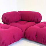 Camaleonda Modular Sofa in Bordeaux by Mario Bellini for B&B Italia