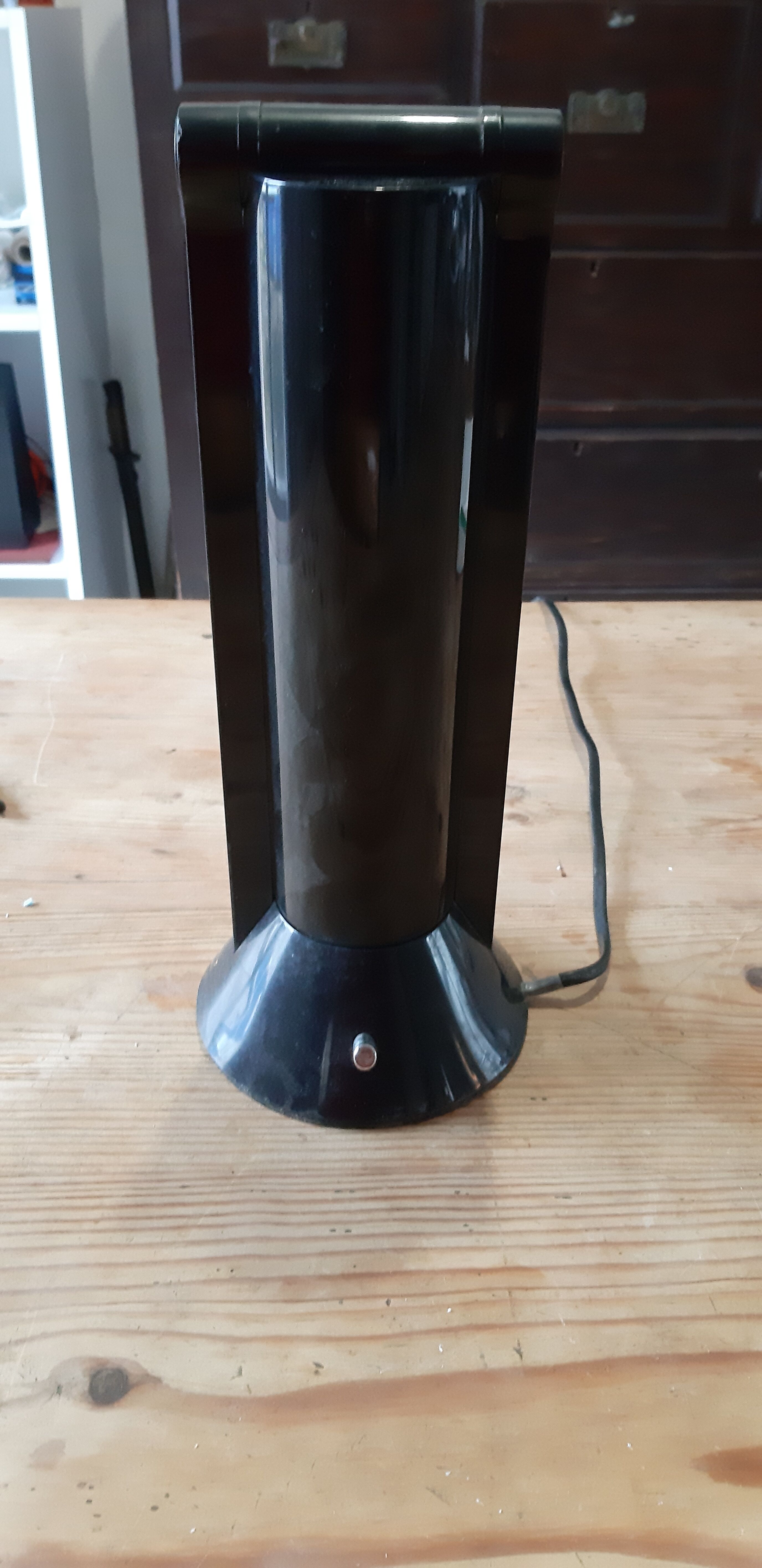 Vintage lamp black and white