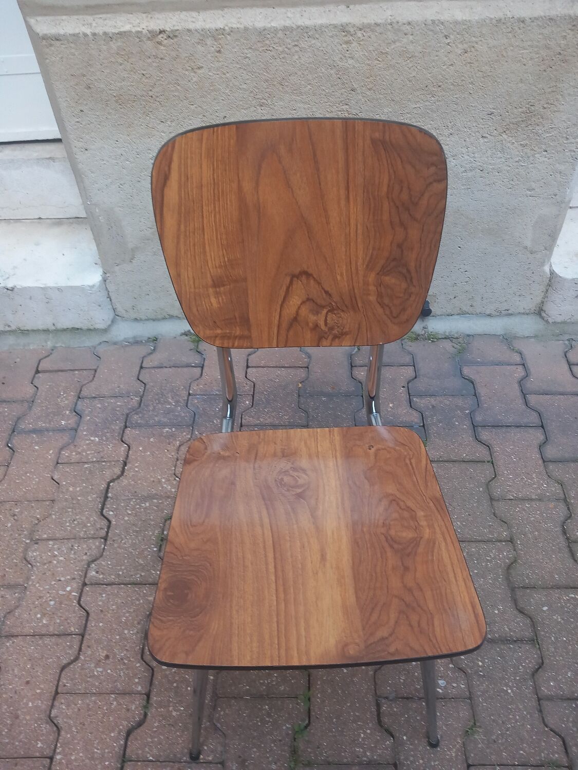 Chaise vintage formica