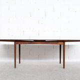 Scandinavian rosewood dining table 60's