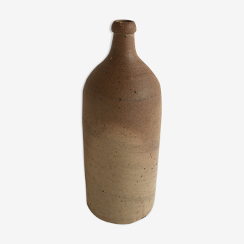 Bouteille vase grès