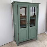 Solid oak cabinet / display case
