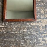 Neo classic directorial mirror in plywood 1960