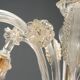 Antique Murano glass chandelier, Italy, late 19th century.