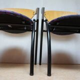 Set of 6 Vepa Alpine stackable chairs, conference chairs, dining room chair