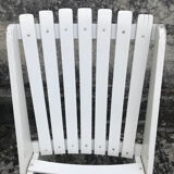 Pair of vintage folding “scissor” armchairs 1950