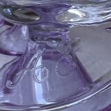 ensemble de 6 verres à pied couleur lilas