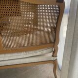 French vintage bank chair