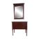 Hairdresser and mirror