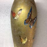 Soliflower with golden butterflies