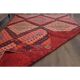 1970s Turkish Hand-Knotted Wool Cotton Red Area Rug 189x307