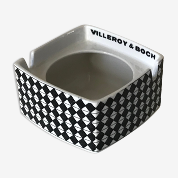 Vintage ceramic ashtray design villeroy and boch 70