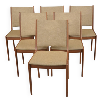 6 chaises de salle à manger Johannes Andersen