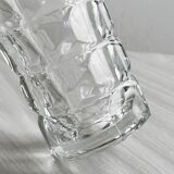 Windsor Luminarc transparent triangle vase.