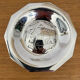 Vintage stainless steel butter dish