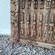 Old carved Dogon attic door – Mali – traditional lock