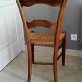 Chaise en paille