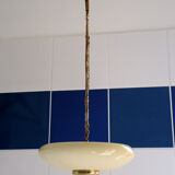 Hanging lamp opaline 24