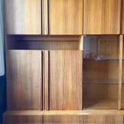 Wall unit / bookcase Italian Luigi Bartolini 1960