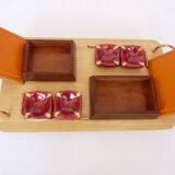 card game board, ashtray