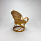 Vintage rattan armchair, 1960s