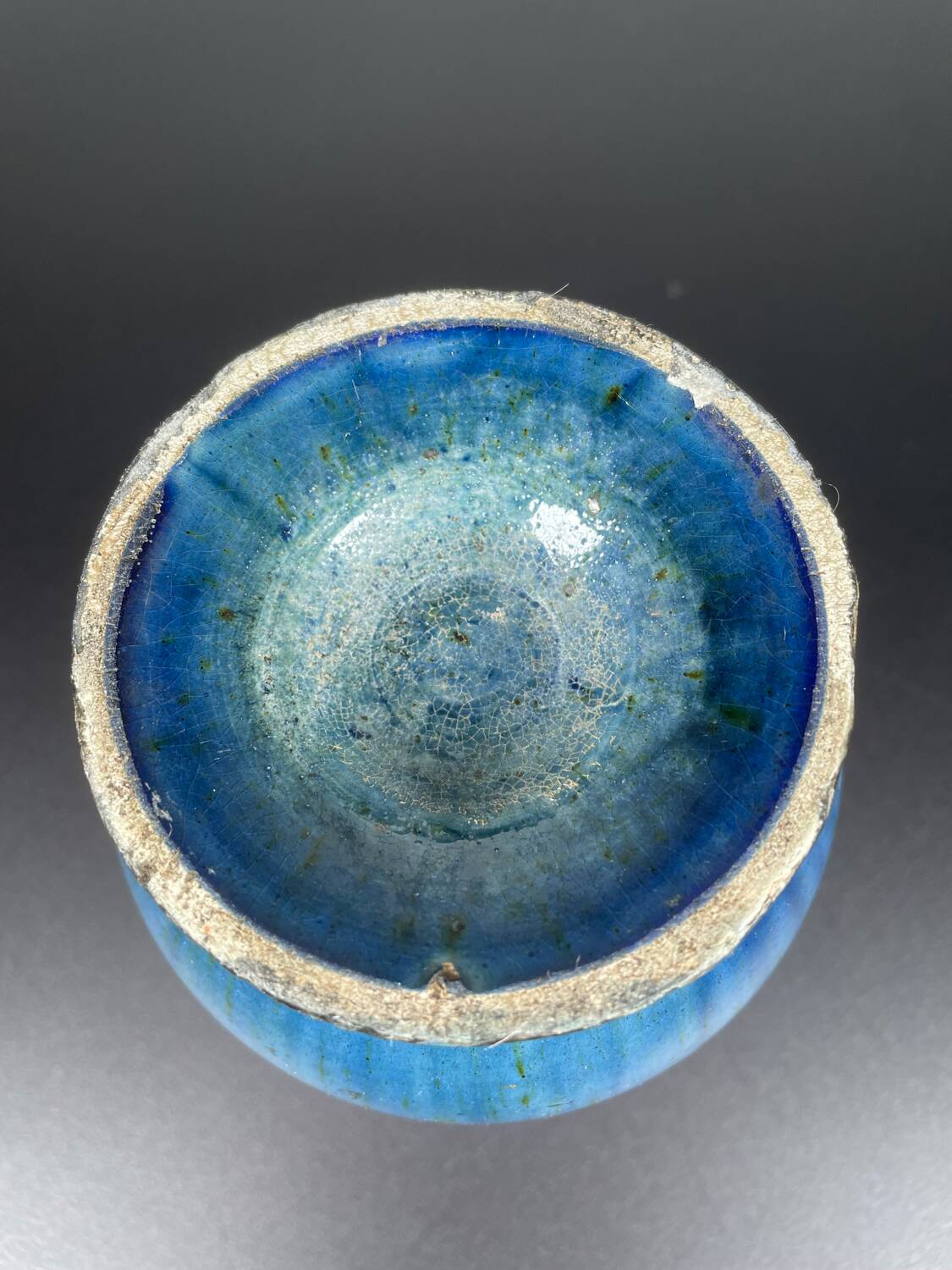 Blue vase