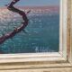 Oil on canvas sunset in Brittany