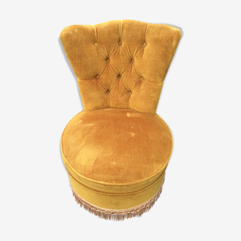 Fauteuil crapaud style Louis XV