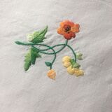 8 hand-embroidered napkins