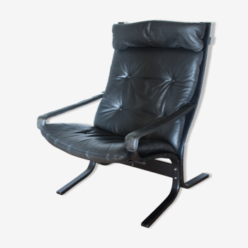 Siesta leather armchair By Ingmar Relling