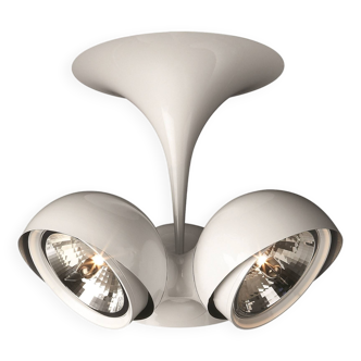 Ceiling spotlight lirio pallo space age design 1970's philips