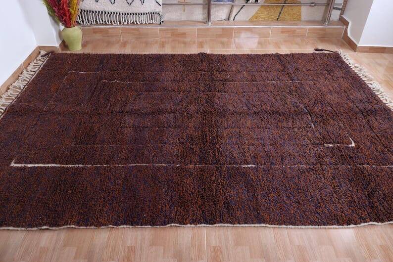 Handmade Moroccan Berber rug, size 150 x 260 cm