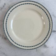 Terre de fer assiette plate Sarreguemines Carlos