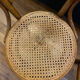 Chaises bistrot cannage
