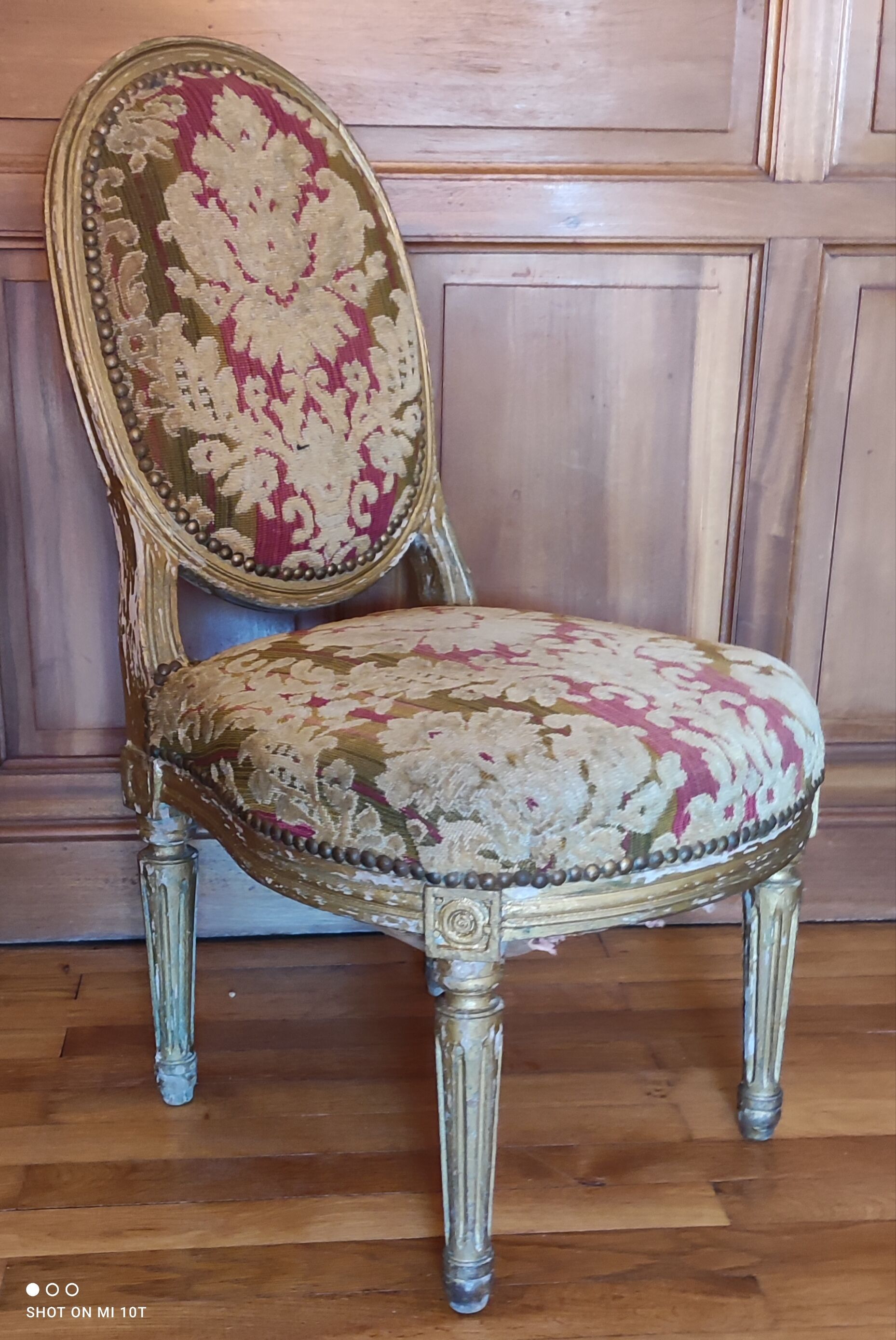 Small musician's chair / Louis XVI era