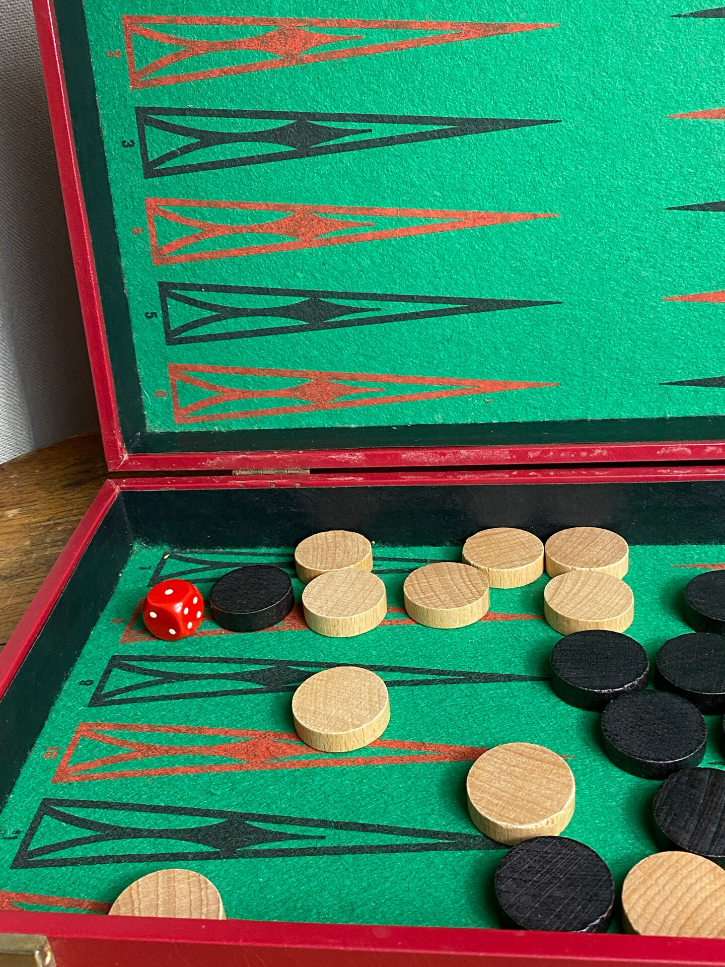 Jeu de backgammon Rachez Paris