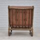 1970s, Scandinavian armchair, original very good condition, bamboo, leather.