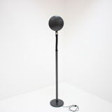 1970s retro vintage freestanding Dijkstra bowl shaped reading floor lamp