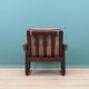 Fauteuil en cuir, design danois, années 1960, fabriqué par Genega Møbler