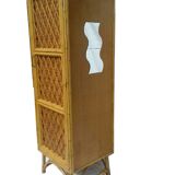 Wardrobe clear rattan