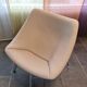 Pierre Paulin Oyster armchair reupholstered