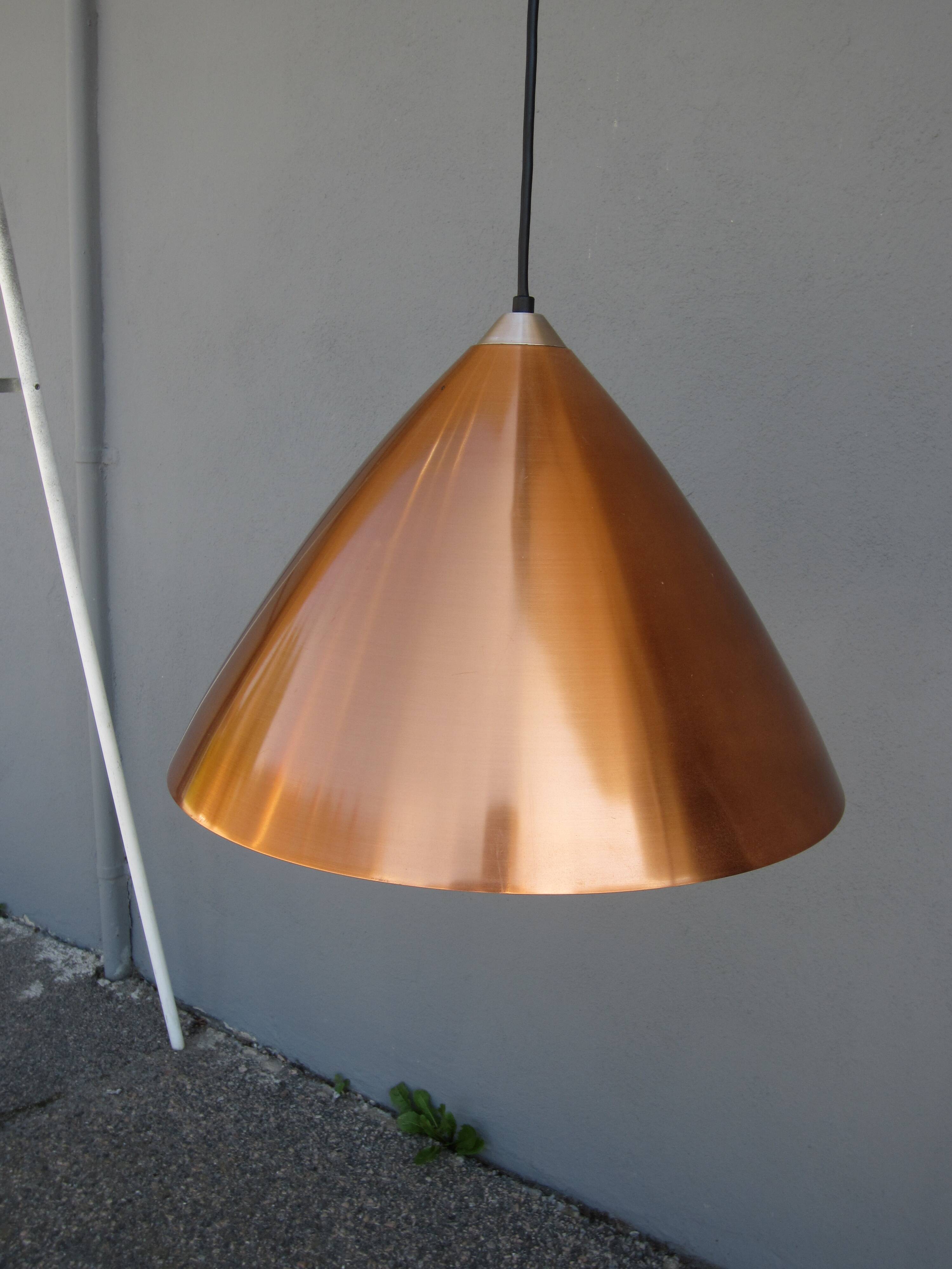 Suspension scandinave en cuivre