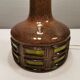 Ceramic/stoneware table lamp, Danish from the 1970s-1980s, earth and green colors